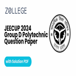 JEECUP 2024 Group D Polytechnic Question Paper with Solutions